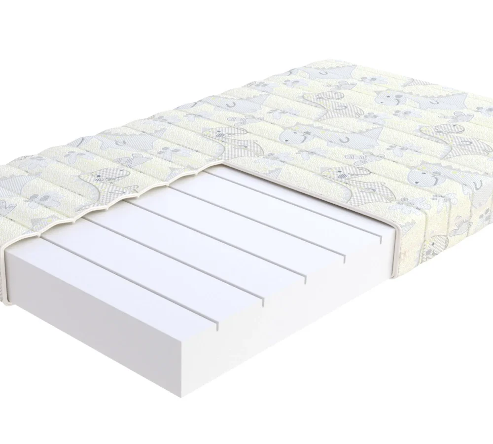 Materac piankowy MELODY Pianka FlexFoam - 60 x 120 - H3 średnio twardy - 10 cm