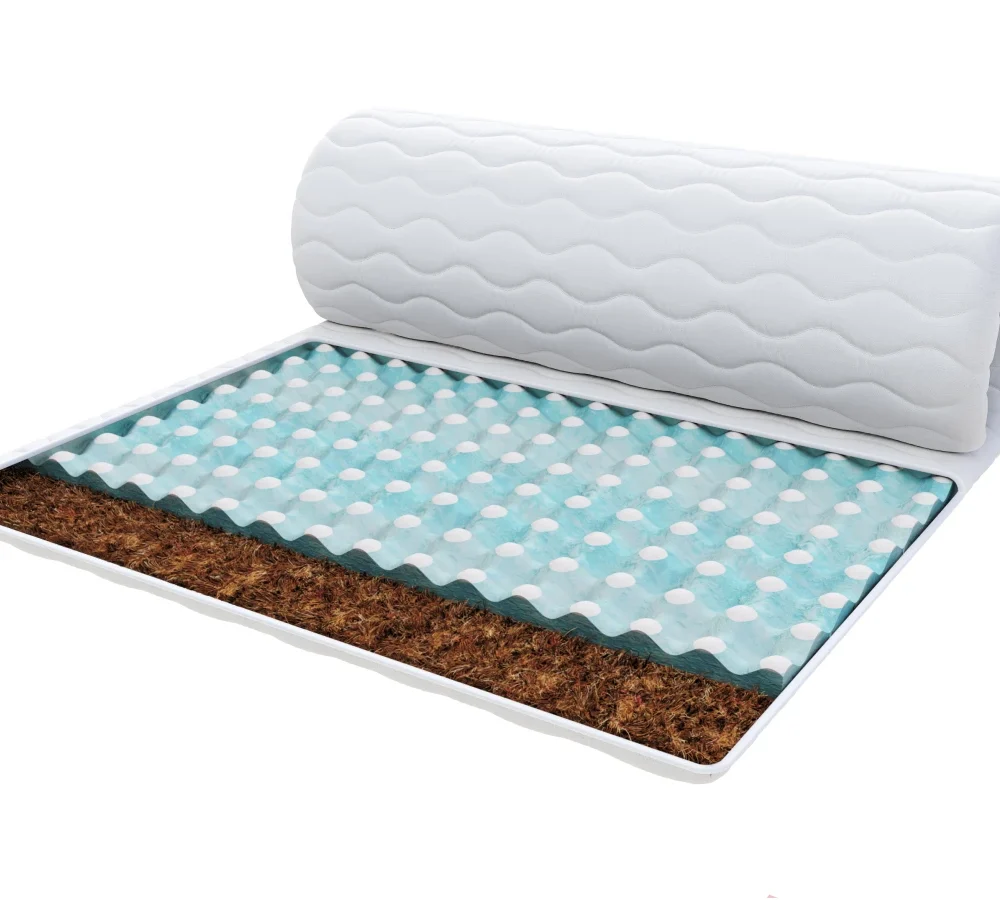 Nakładka na materac MALTA PIANKA KOKOS Twarda nakładka dla alergików - 100 x 200 - 5 cm