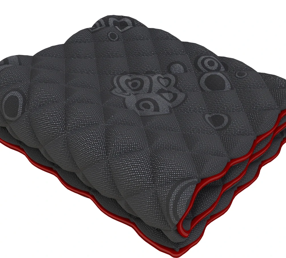 Pokrowiec na materac JACQUARD Rozmiar: 100 x 200, Wysokośc pokrowca: 20 cm