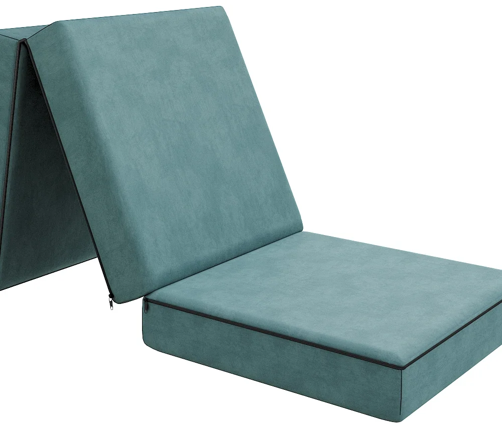 Materac turystyczny 80x200x14 rozkładany Kolor: Brązowy