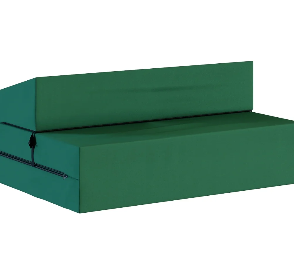 SOFKA SUZI MAXI GARDEN rozkładana, wymiary 120x200x14 cm - 120x200x14 - TKANINA WODOODPORNA - Grafitowy