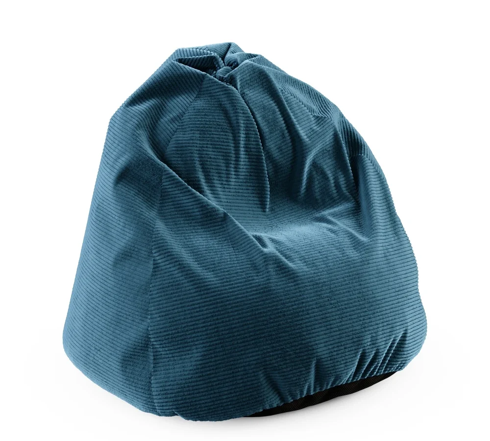 Pufa SAKO Wypełnienie kulka HCS - 95x115 - SZTRUKS - Czarny