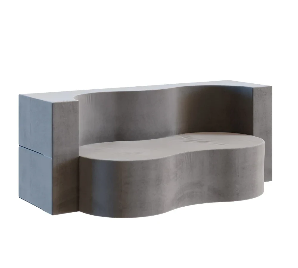 Sofa TWIST materac rozkładany łóżko wymiary: 199x96x78 cm - 120x200 - TRINITY - Czarny