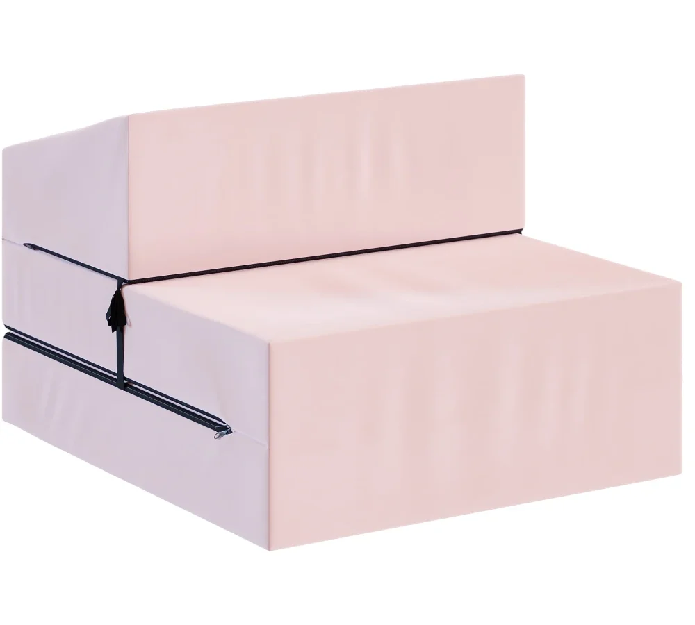 SOFKA SUZI rozkładana, wymiary: 71x204x14 cm - 70x200x14 - TRINITY - Czarny