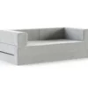 Sofa AVIO rozkładana, wymiary: 200x100x67,5 cm - 200x100 - SZTRUKS - Czarny