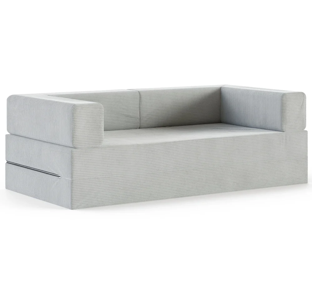 Sofa AVIO sztruks, powierzchnia spania: 200 x 200 cm - 200x100 - SZTRUKS - Czarny